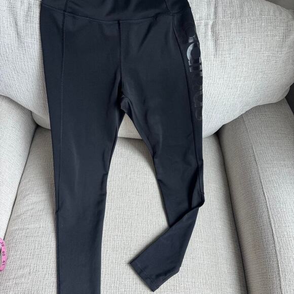 Black adidas high waisted leggings - Picture 1 of 6
